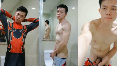 Jsonyau Spiderman masturbate